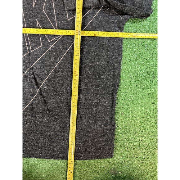 Nike‎ Women's Gray Cropped Athletic Gym Workout Sweatshirt Womens Size MD - Picture 4 of 5